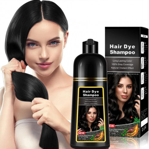 ColorExpress Herbal - Shampoo para cubrir canas 500Ml para hombre y mujer