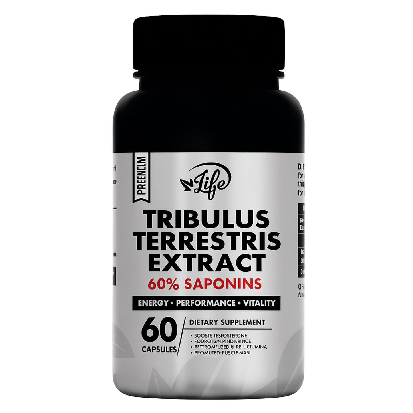 Tribulus Terrestris 650mg – 60 Cápsulas