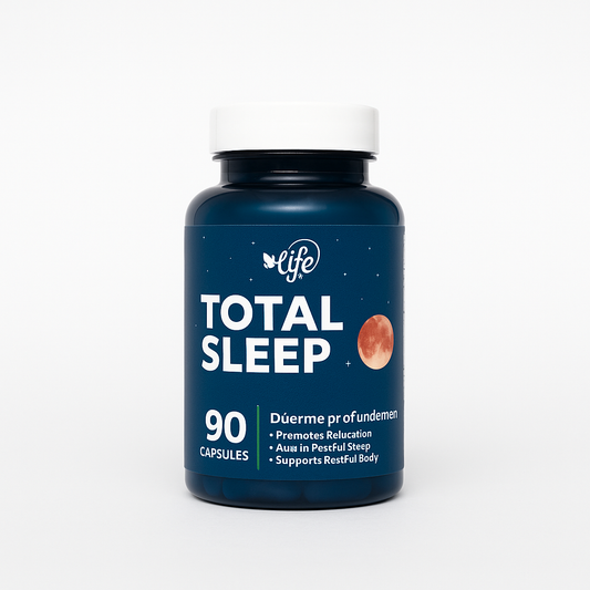 Total Sleep – 90 Cápsulas Naturales para Dormir Mejor