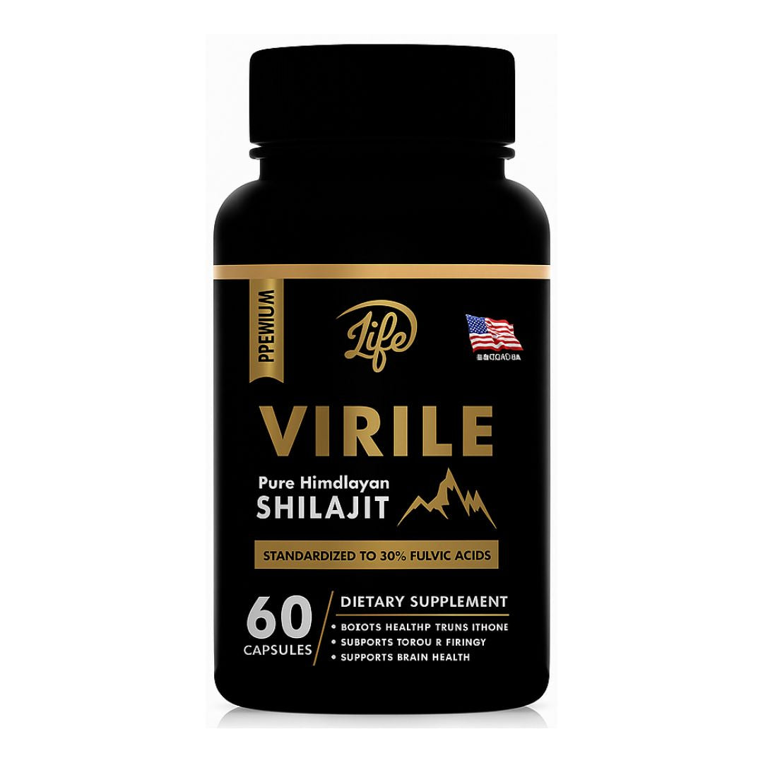 VIRILE Shilajit 60 Cápsulas